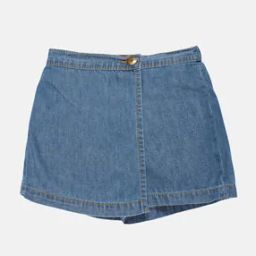 Mid-Rise Shorts with Back Pockets-picture-6