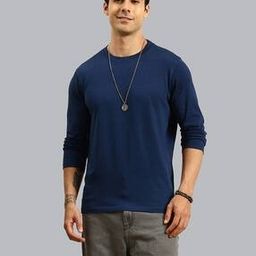 Men  Regular Fit Crew- Neck T-Shirt-image-95