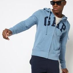 Men Heritage Logo Print Zip-Front Hoodie-picture-10