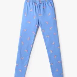 Rainbow Print Mid Rise Leggings-picture-4