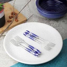 Set of 4 Forks with Ceramic Handle-26