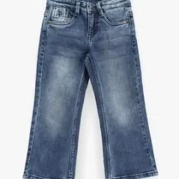 Boys Mid-Wash Bootcut Jeans-picture-6