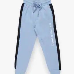 Boys Cotton Joggers with Placement Logo-52