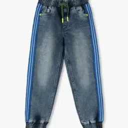 Boys Mid-Wash Relaxed Fit Joggers-31