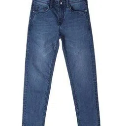 allen solly Girls Lightly Washed Slim Fit Jeans-picture-7