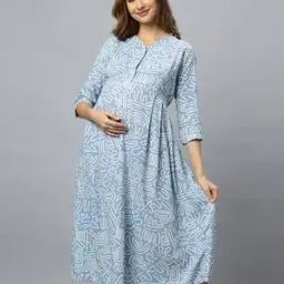 Women Abstract Fit and Flare Dress-image-26