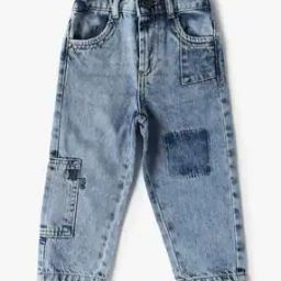 Boys Lightly Washed Regular Fit Jeans-picture-48