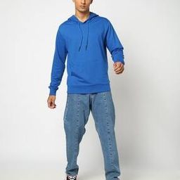Men Regular Fit Hoodie with Kangaroo Pocket-image-59