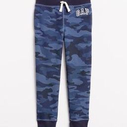 Camouflage Print Joggers with Insert Pockets-image-3
