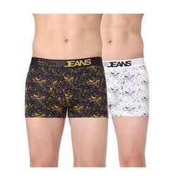 Pack of 2 Speckle Print Trunks with Elasticated Waist-image-42