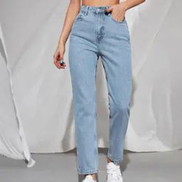 Heavily Washed High-Rise Relaxed Fit Jeans-image-39