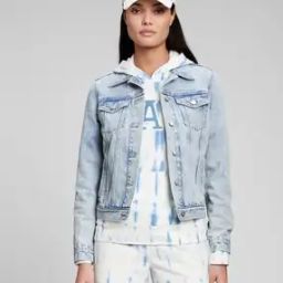 Lightly Washed Denim Jacket-image-98