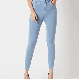 Solid Ankle Length Jeans-image-29