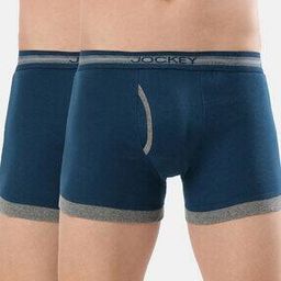 Pack of 2 Brand Elasticated Waist Boxer Briefs-picture-41