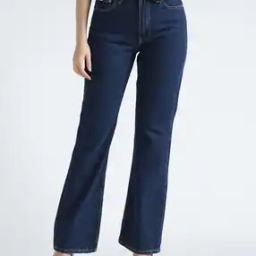 Women Lightly Washed Authentic Bootcut Jeans-image-38