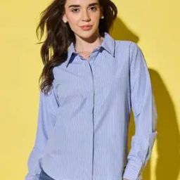 Women Regular Fit Shirt with Button Closure-picture-17