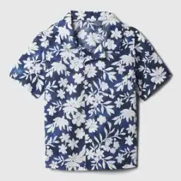 Boys Floral Print Relaxed Fit Shirt-image-53