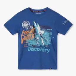 Boys Graphic Print Slim Fit Crew-Neck T-Shirt-picture-46