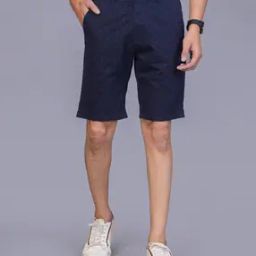 Men Mid Rise Regular Fit Shorts-picture-34