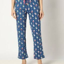 Women Printed Pyjamas with Insert Pockets-picture-9