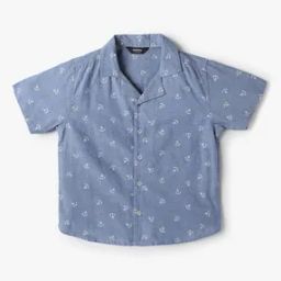 Boys Printed Boxy Fit Shirt-picture-27