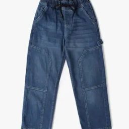 Boys Mid-Wash Relaxed Fit Jeans-picture-23