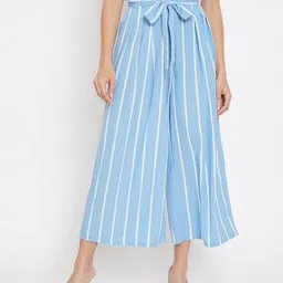 la zoire Striped Culottes with Belt-picture-15