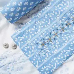 Embroidered 3-Piece Unstitched Dress Material-image-65