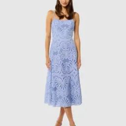 Women Embroidery A-line Dress-image-56