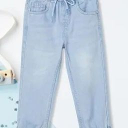 Boys Cotton Mid Rise Jogger Jeans-picture-33