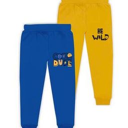 Pack of 2 Typographic Print Joggers with Elasticated Waist-picture-3