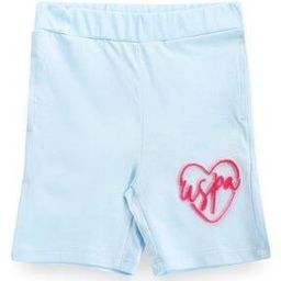 Girls Logo Embossed Regular Fit Shorts-picture-10