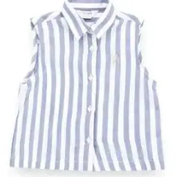 Girls Striped Regular Fit Top-image-81