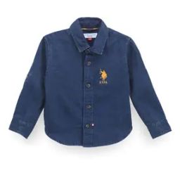 Boys Washed Chambray Shirt-image-27
