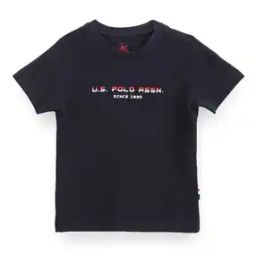 Boys Brand Print Regular Fit Round-Neck T-Shirt-picture-36