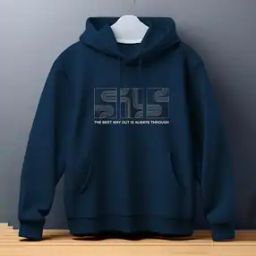Men Graphic Print Loose Fit Hoodie with Kangaroo Pockets-image-22
