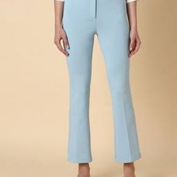 allen solly Women Regular Fit Flat-Front Trousers-picture-39