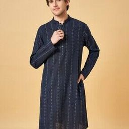 Men Stripes Long Kurta-picture-19