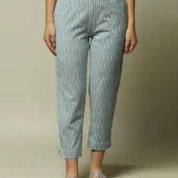 Women Striped Straight Pants-picture-29