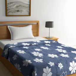 120 GSM Floral Print Single Blanket-52
