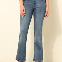 u.s. polo assn. Stone Washed Bootcut Jeans with Fixed Waist-picture-1