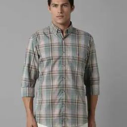 Men Checks Slim Fit Shirt-image-21
