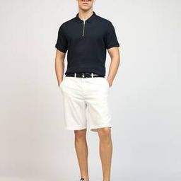 Brooklyn Light Twill Belted Regular Fit Shorts-image-11