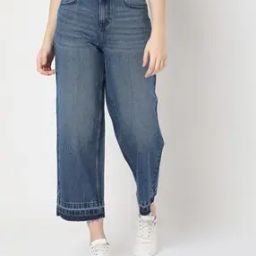 Solid Wide Jeans-image-11
