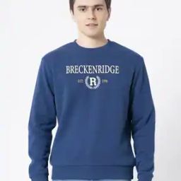 red tape Men Typographic Print Regular Fit Sweatshirt-picture-26