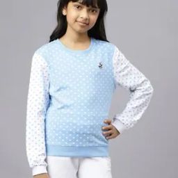 Polka-Dot Round-Neck Pullover-image-22