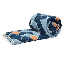 Ultra Soft Microfiber Polyester 150 GSM Geometric Print Single Comforter-picture-16
