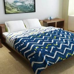 Ultra Soft Microfiber Polyester 150 GSM Chevron Print Double Reversible Comforter-8