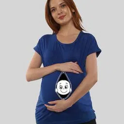 Graphic Print Cotton Round-Neck T-Shirt-image-90