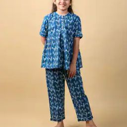 Girl Printed Top & Pants Set-image-30